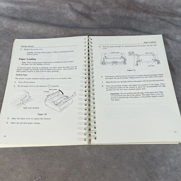 Vintage 1988 Tandy DMP 300 Dot Matrix Printer Manual - Picture 6 of 9